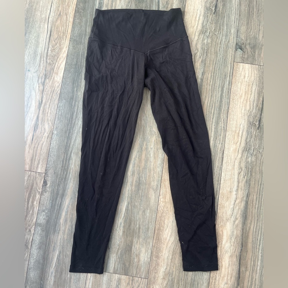 High-Waist Black Leggings Offline Aerie 7/8 Legging